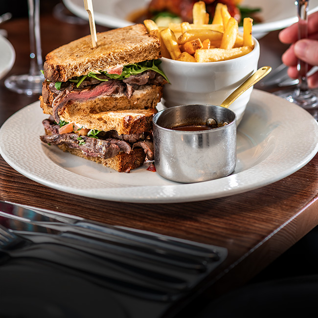 Brunch menu at The Coombe Cellars