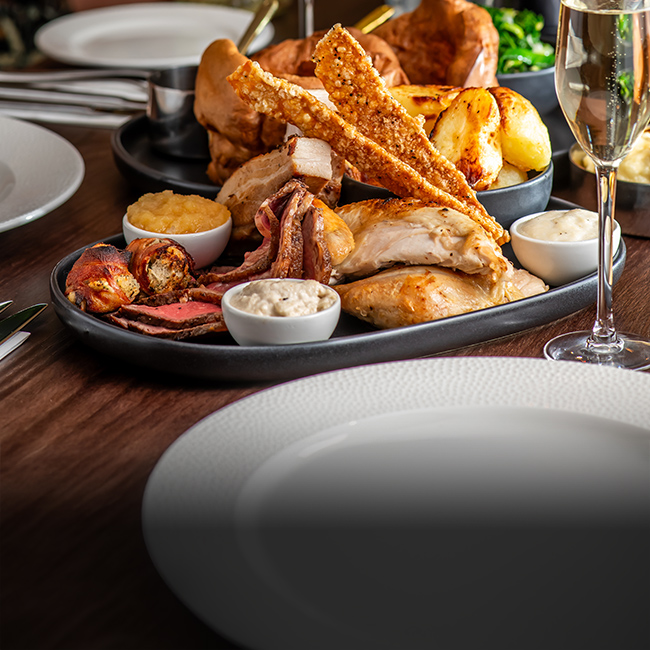 Sunday menu at The Coombe Cellars