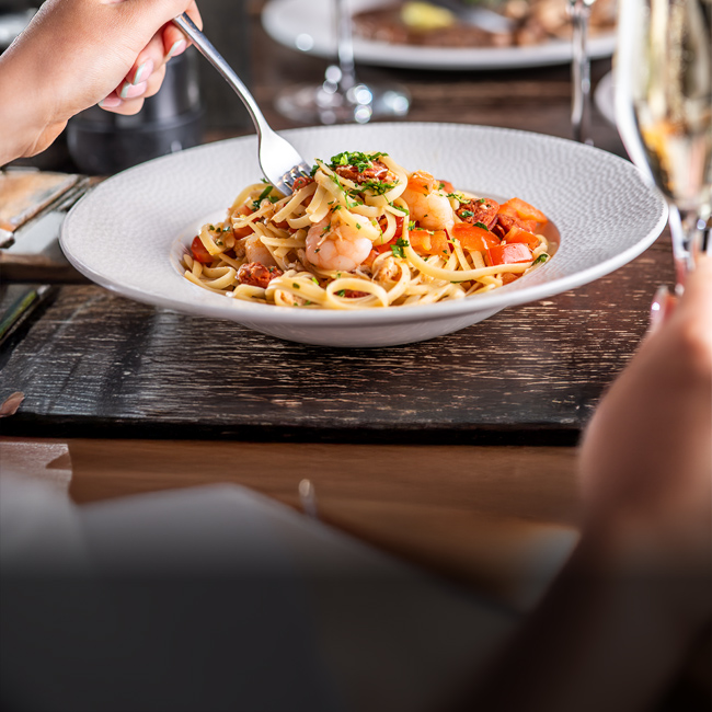 Dessert menu at The Coombe Cellars